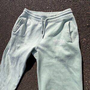 Utopia Lifestyle Brand "Oasis" (Seafoam) Sweatpants (LARGE) (Unisex)